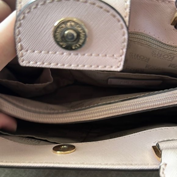 Michael Kors Pink Satchel with Structured Design - Picture 6 of 13